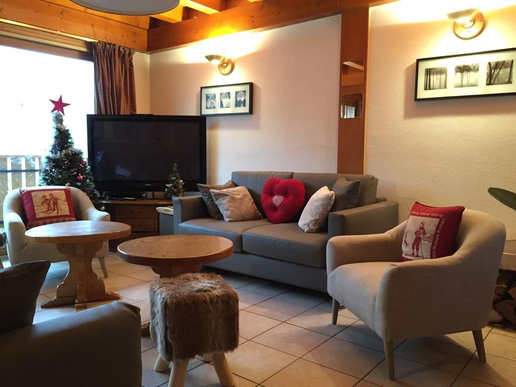 Chalet Hotel Aiguille Blanche Logis Les Gets Exterior photo
