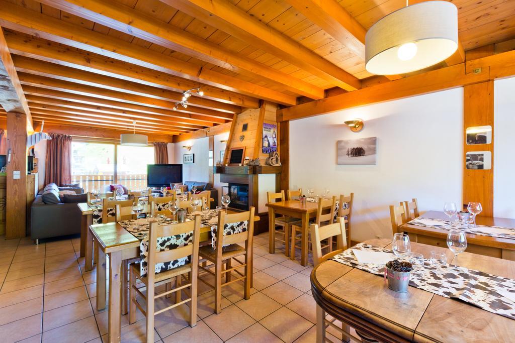 Chalet Hotel Aiguille Blanche Logis Les Gets Exterior photo